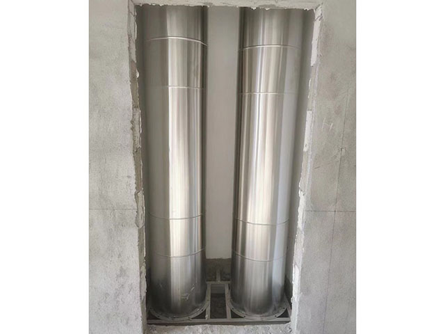 不锈钢双层保温烟管价格